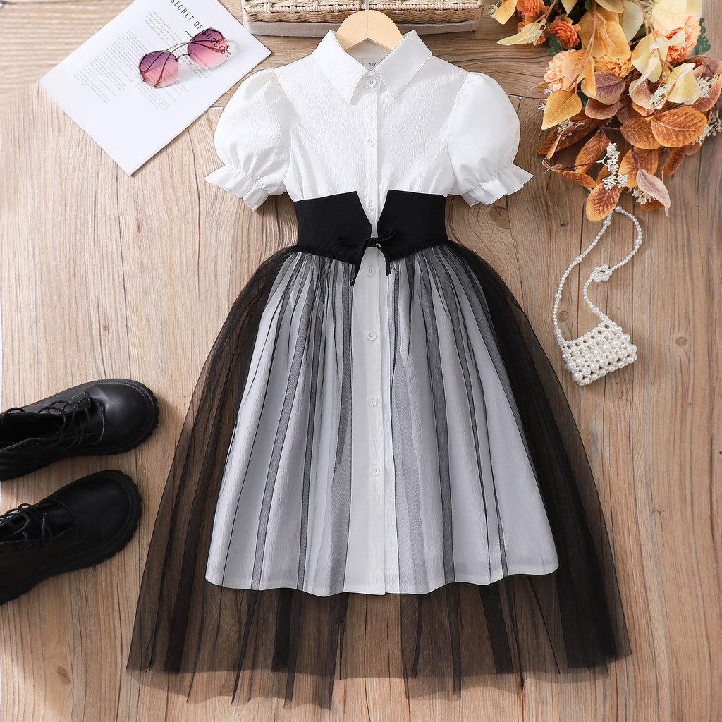 Summer Clothing Teen Girls - Gaun Anak Perempuan Usia 8-12 Tahun