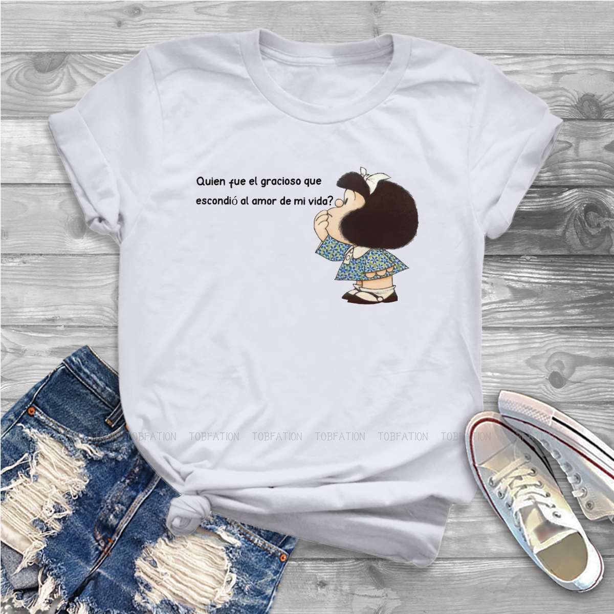 Summer Clothing Words - Kata-kata Penting Pakaian Feminin Mafalda Quino