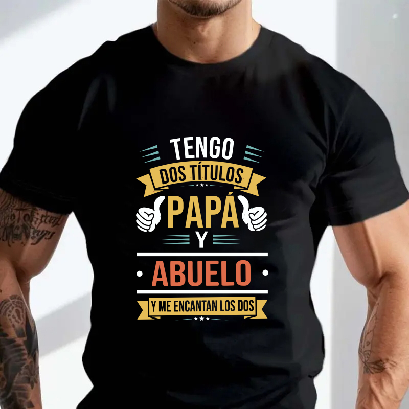 Summer Clothing In Spanish - Kaos Retro Ayah Spanyol 'If Dad