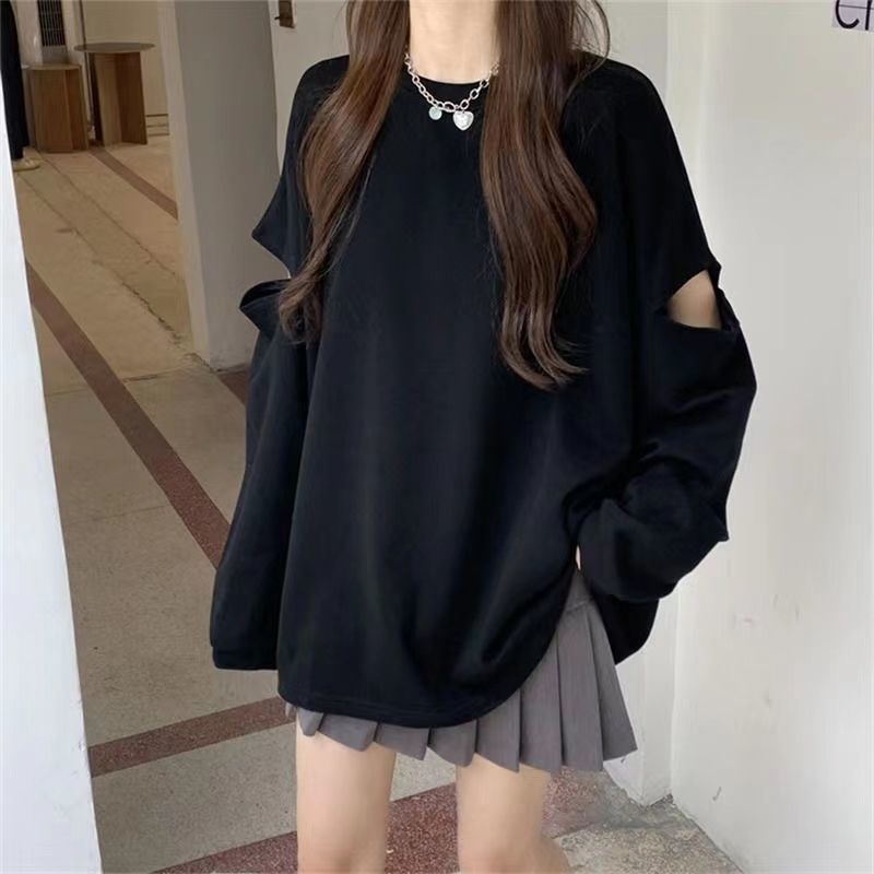 Summer Clothing Women Uk - Kaus lengan panjang wanita, baju atasan