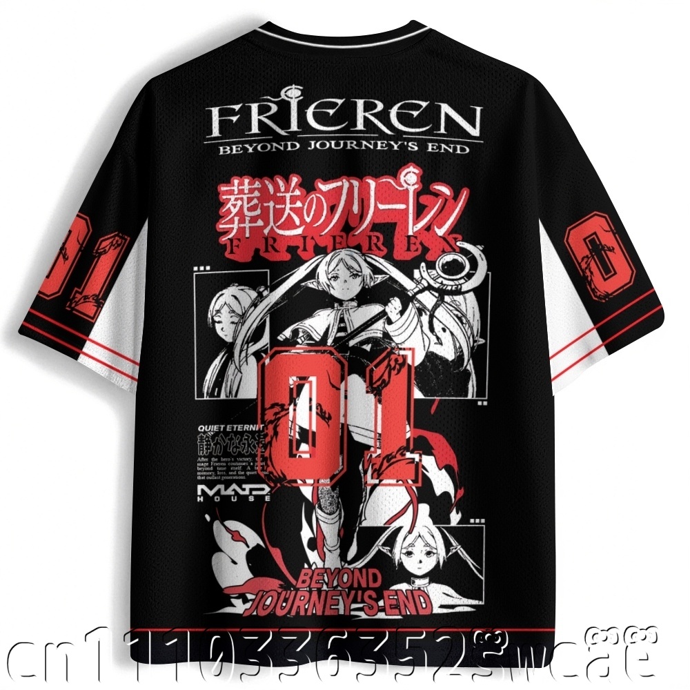 Summer Clothing Affordable - 2026 Jersey Anime Frieren Baru, Kaos