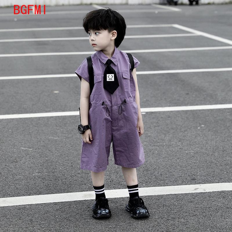 Summer Clothing Baby Boy - Celana Pendek Musim Panas Anak-anak Overall