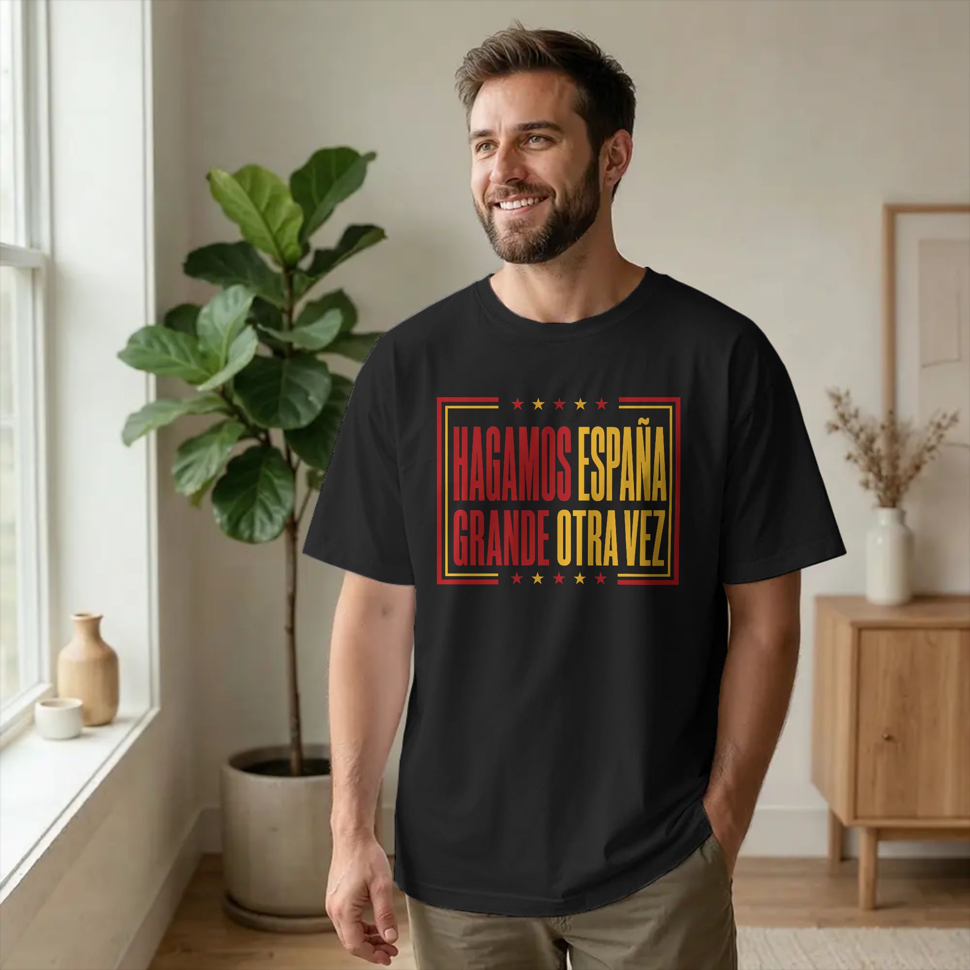 Summer Clothing In Spanish - Kaos Pria Membuat Spanyol Hebat Kembali