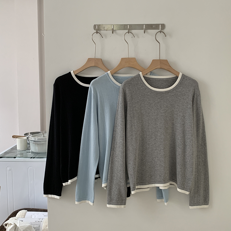 Summer Clothing - Kemeja Wanita 100% Katun, Kerah O,