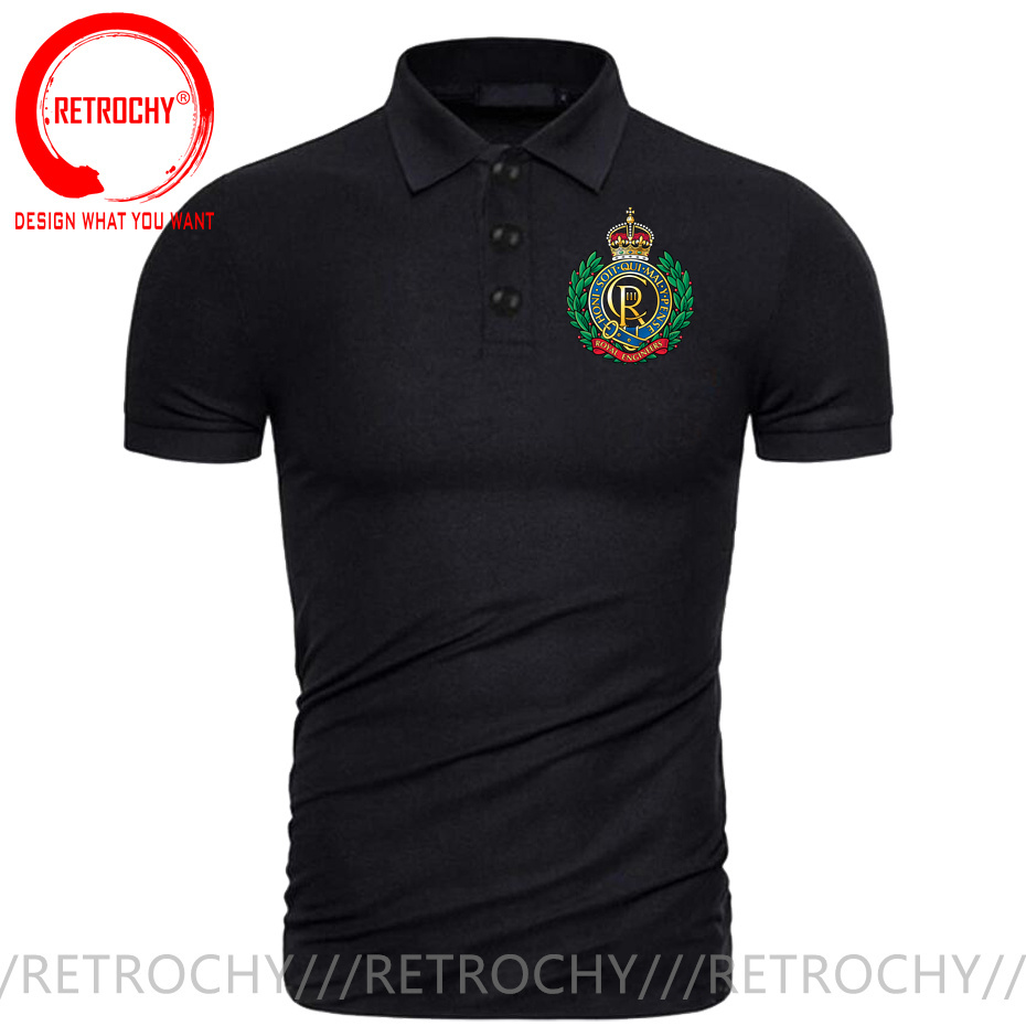 Summer Clothing Women Uk - Kaos Polo Korps Insinyur Kerajaan Inggris