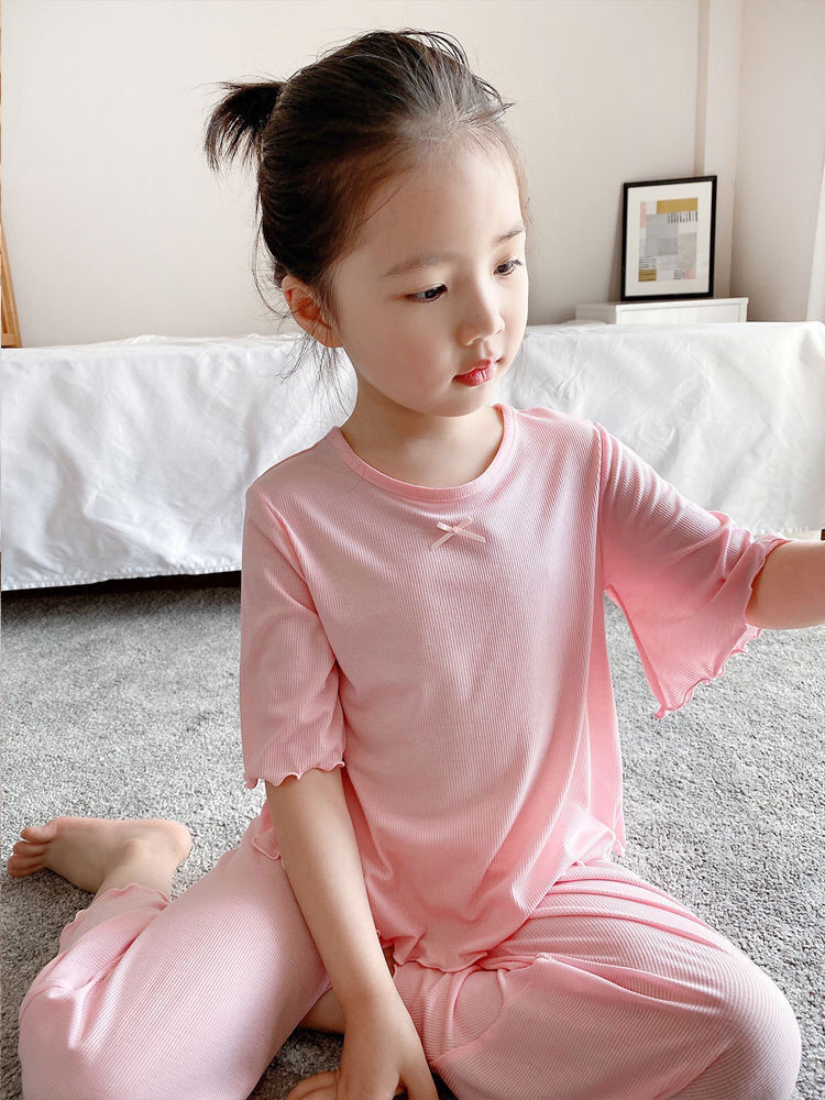 Summer Clothing Teen Girls - Piyama Anak Pakaian Rumah Remaja Pakaian