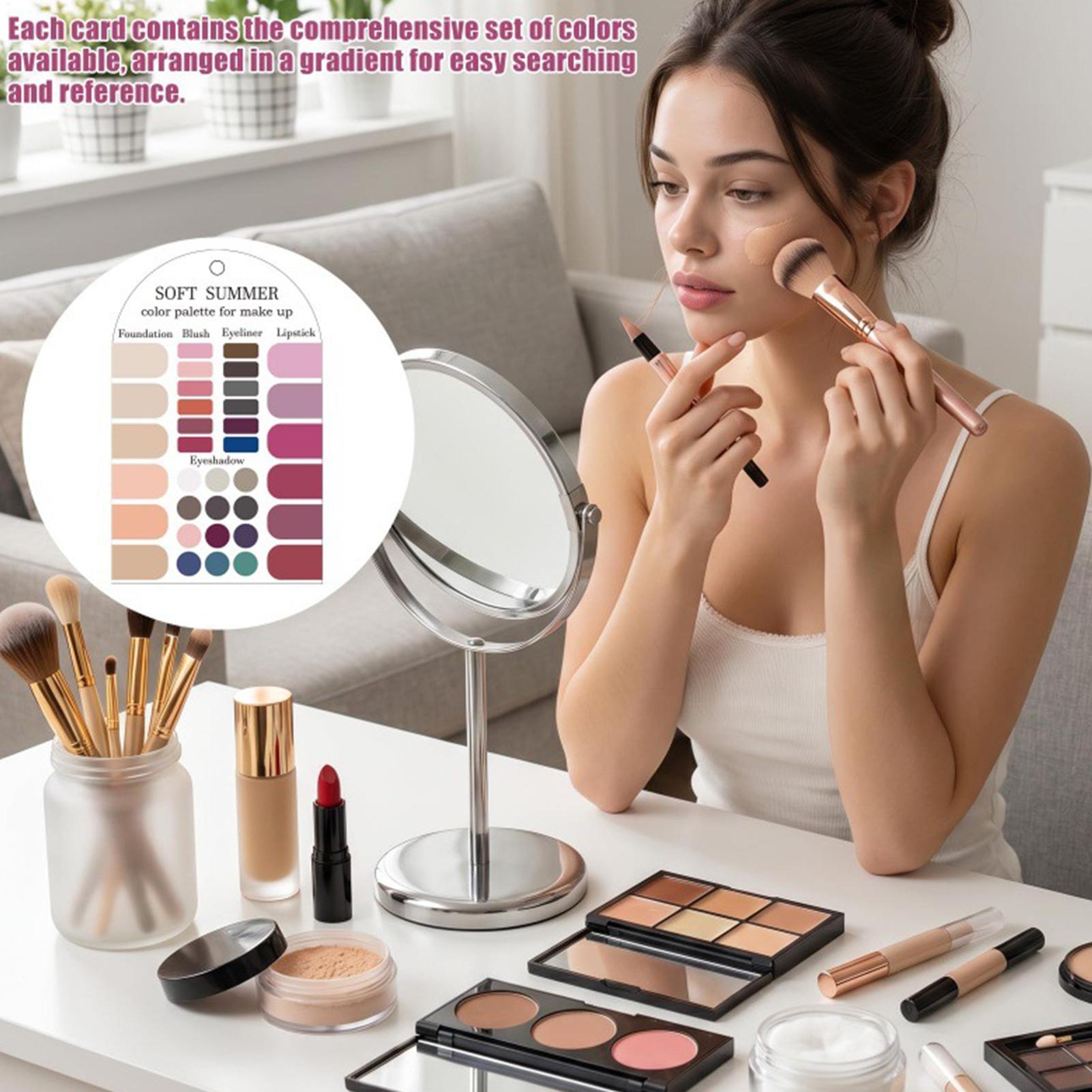 Summer Clothing Palette - Kartu Palet Warna Musim Panas yang