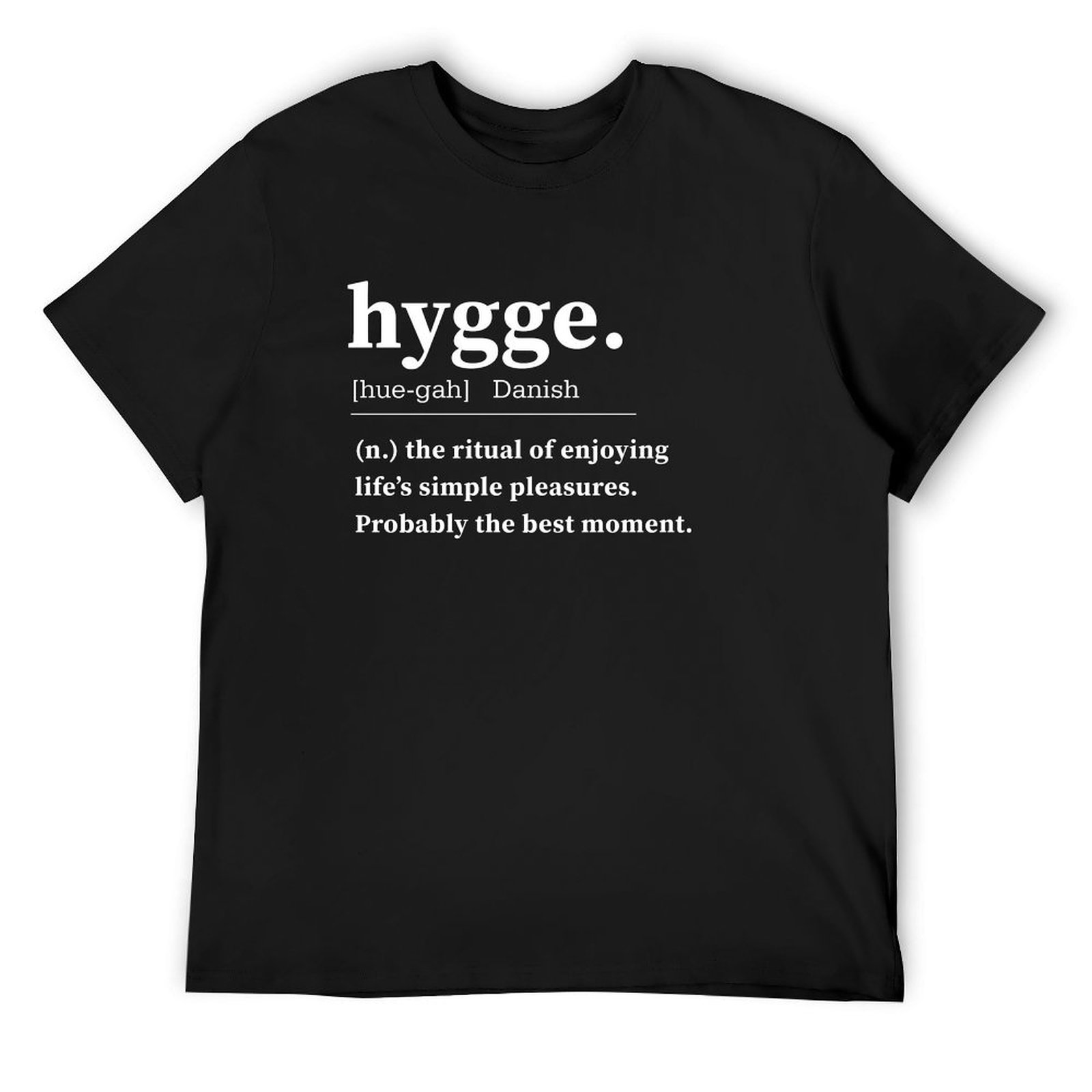 Summer Clothing Quotes - Hygge Definisi Kutipan Desain T-Shirt topping