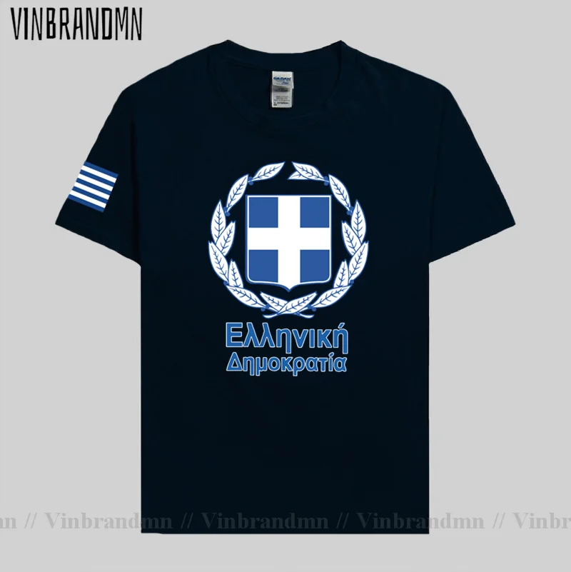 Summer Clothing For Greece - Yunani kaus pria kaus 2021 modis