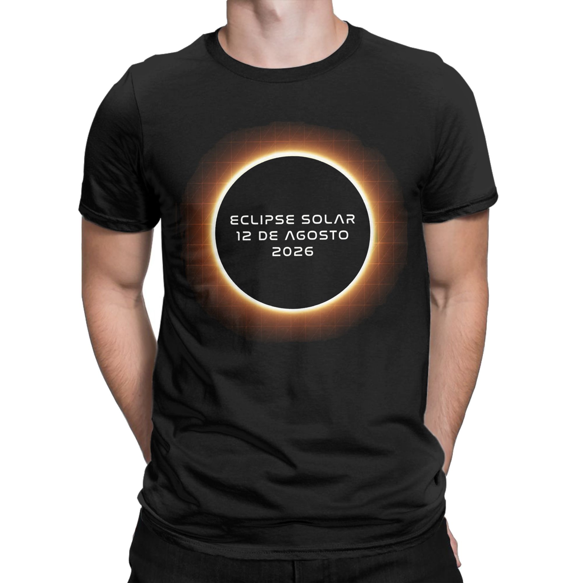 Retro Solar Eclipse 2026 - Tek - Summer Clothing In Spanish ulasan dan harga