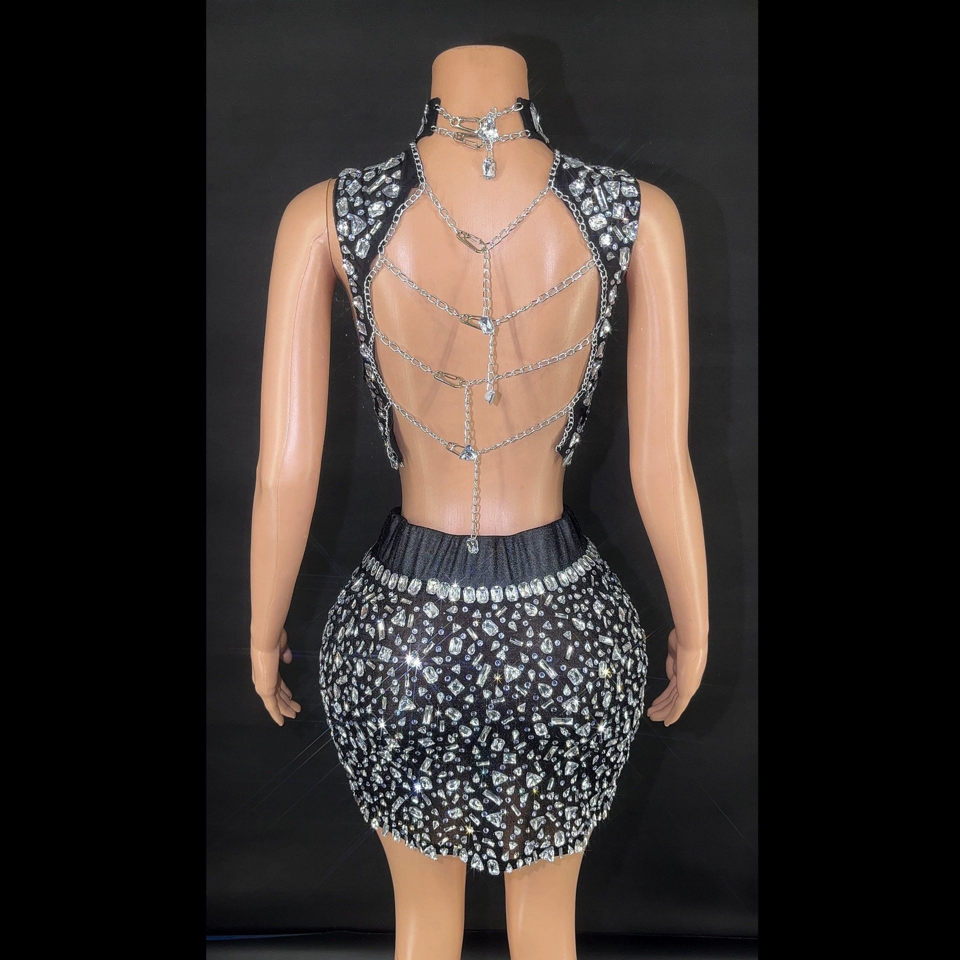 Set gaun berlian penuh, rok wa - Summer Clothing Words ulasan dan harga
