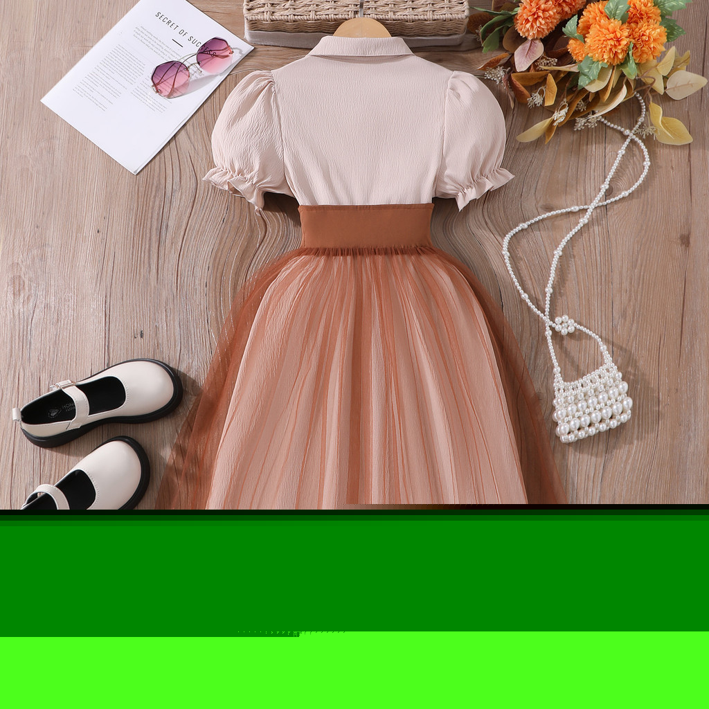 Gaun Anak Perempuan Usia 8-12  - Summer Clothing Teen Girls ulasan dan harga