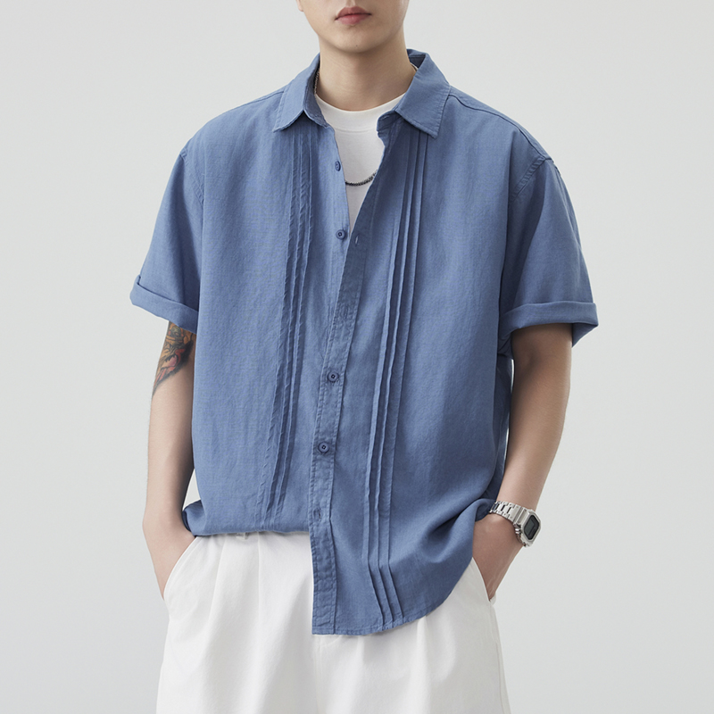 Pakaian Bermerek Kemeja Lengan - Summer Clothing Old Money ulasan dan harga