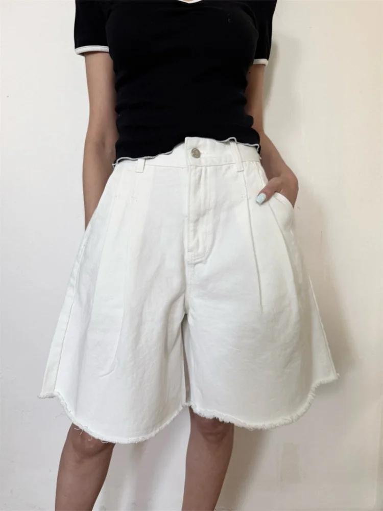 Celana Jeans Pendek Wanita Mod - Summer Clothing Y2K ulasan dan harga