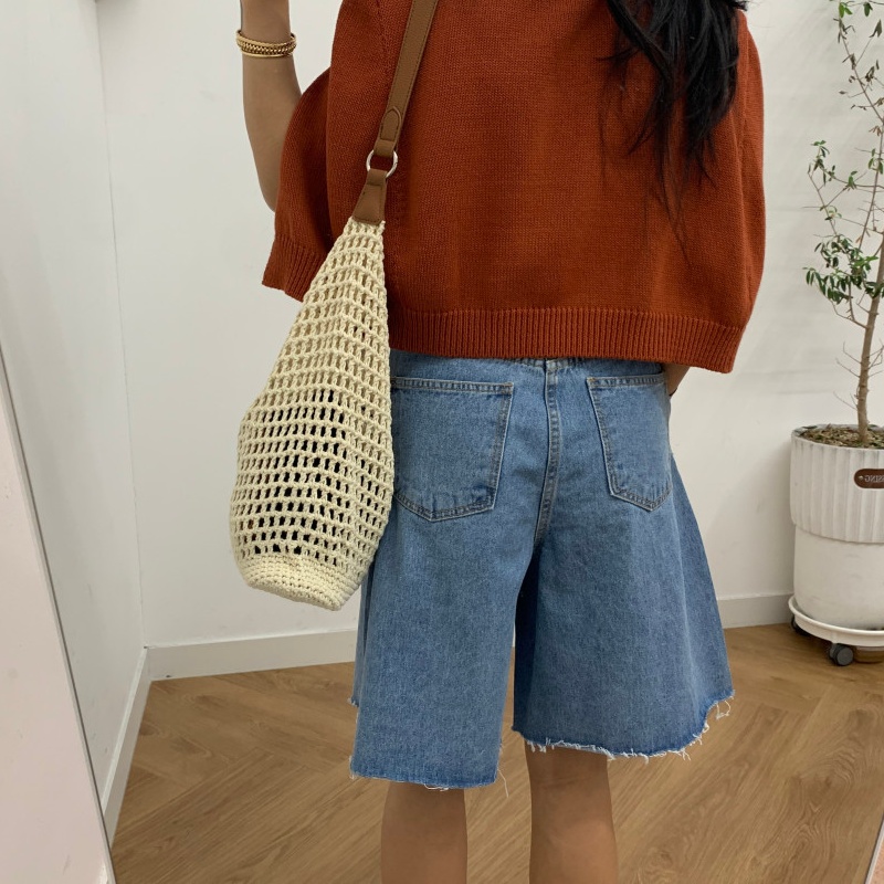 Celana Jeans Pendek Wanita Mod - Summer Clothing Y2K ulasan dan harga