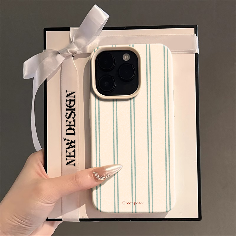 Casing Ponsel Motif Garis Mera - Summer Closet ulasan dan harga