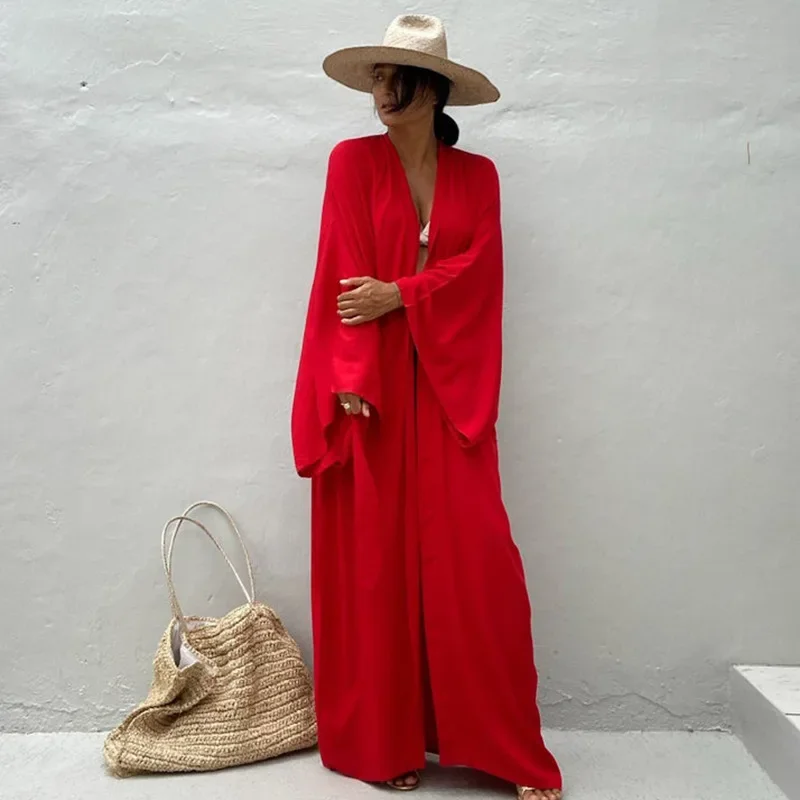 Kimono Wanita Pakaian Pantai C - Summer Clothing Wraps ulasan dan harga