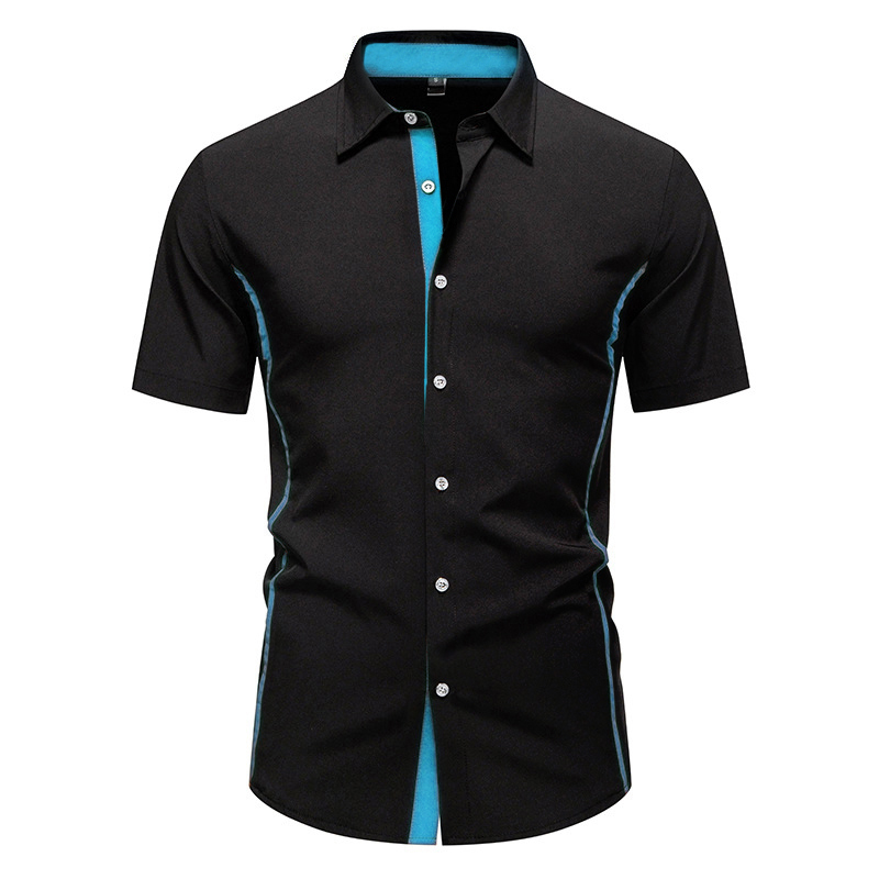 Kemeja Bisnis Formal Elastis M - Summer Clothing Old Money ulasan dan harga