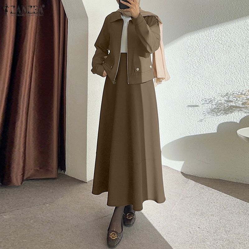 Setelan Rok Wanita Fashion Sed - Summer Clothing Hijab ulasan dan harga