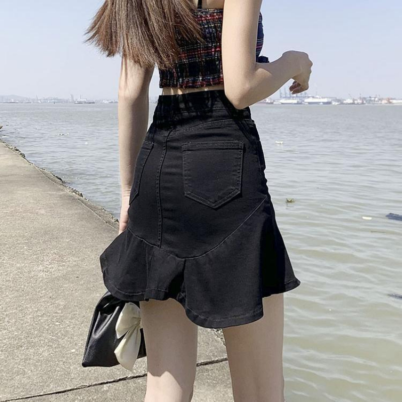 Rok pendek wanita rok pakaian  - Summer Clothing Wraps ulasan dan harga