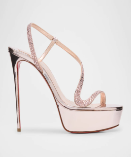 Sandal Stiletto Platform Kulit - Summer Clothing Ladies ulasan dan harga