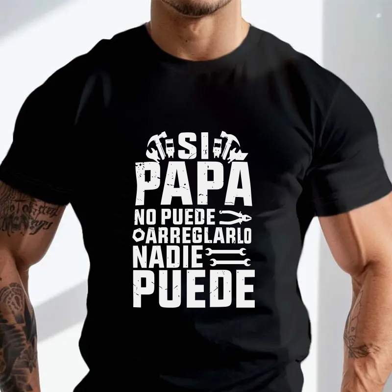 Kaos Retro Ayah Spanyol 'If Da - Summer Clothing In Spanish ulasan dan harga