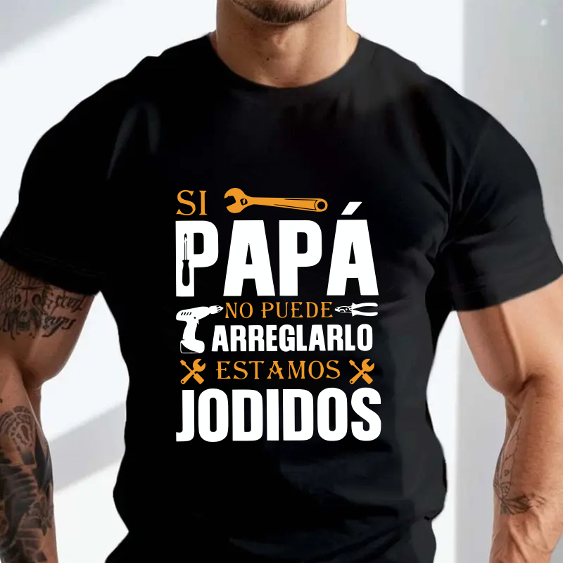 Kaos Retro Ayah Spanyol 'If Da - Summer Clothing In Spanish ulasan dan harga