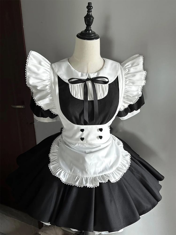 Gaun Mini Lengan Pendek Kawaii - Summer Clothing Y2K ulasan dan harga