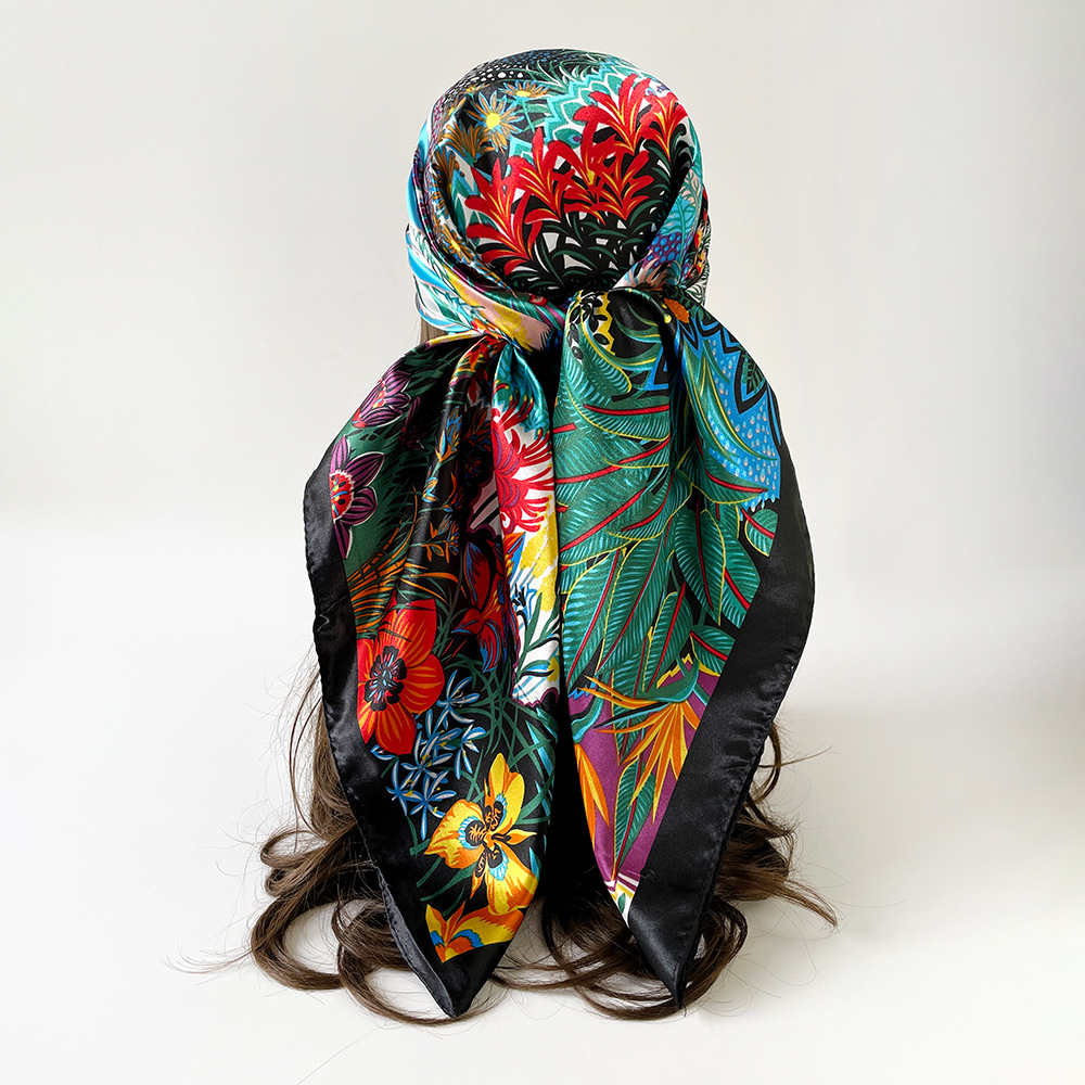 Syal Sutra Persegi Wanita Mere - Summer Clothing Hijab ulasan dan harga