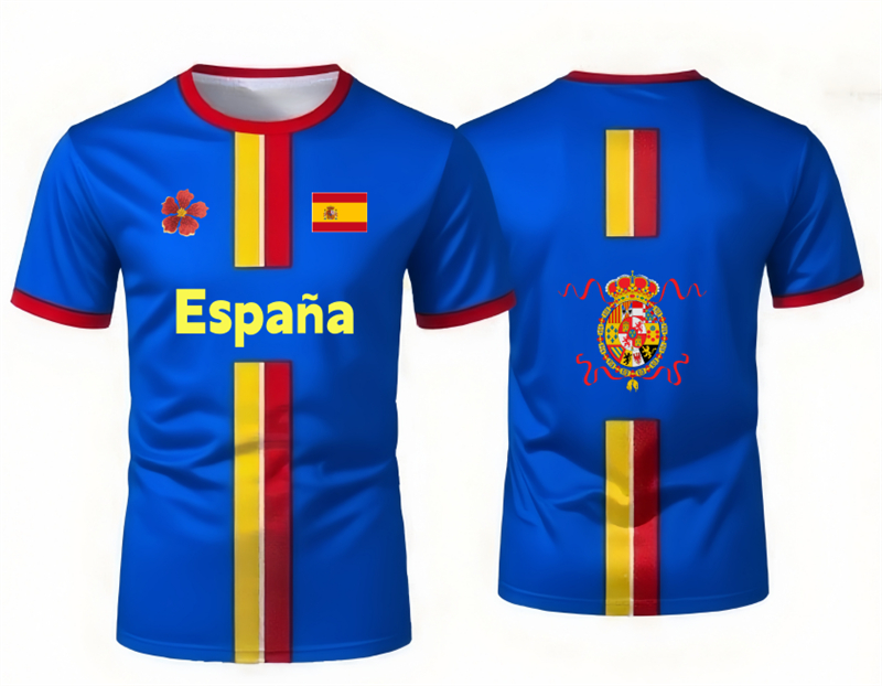 Kaos Jersey Sepak Bola Spanyol - Summer Clothing In Spanish ulasan dan harga