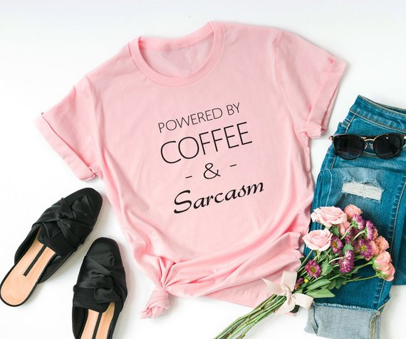 Kaus Sugarbaby Coffee dan sarc - Summer Clothing Quotes ulasan dan harga