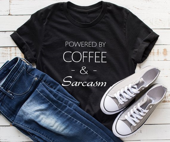 Kaus Sugarbaby Coffee dan sarc - Summer Clothing Quotes ulasan dan harga