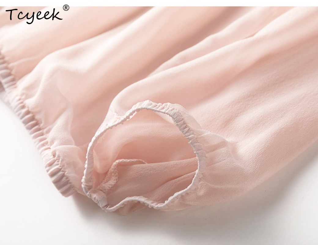 Tcyeek Atasan Wanita Sutra Mur - Summer Clothing Usa ulasan dan harga