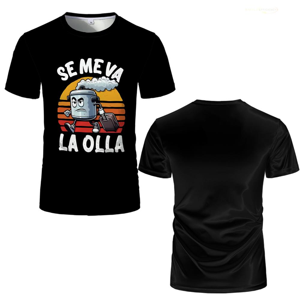 Kaos Se Me Va La Pinza Print,  - Summer Clothing In Spanish ulasan dan harga
