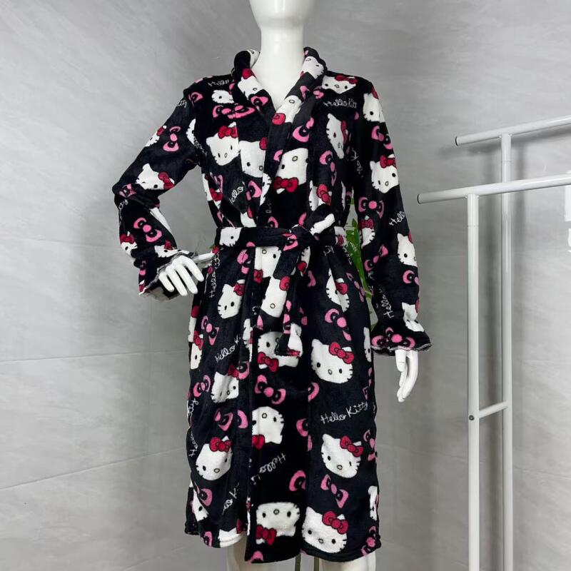 Baju Tidur Hello Kitty Jubah M - Summer Clothing ulasan dan harga