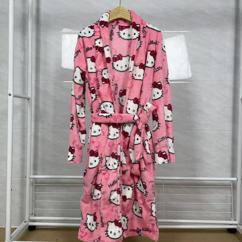 Baju Tidur Hello Kitty Jubah M - Summer Clothing ulasan dan harga