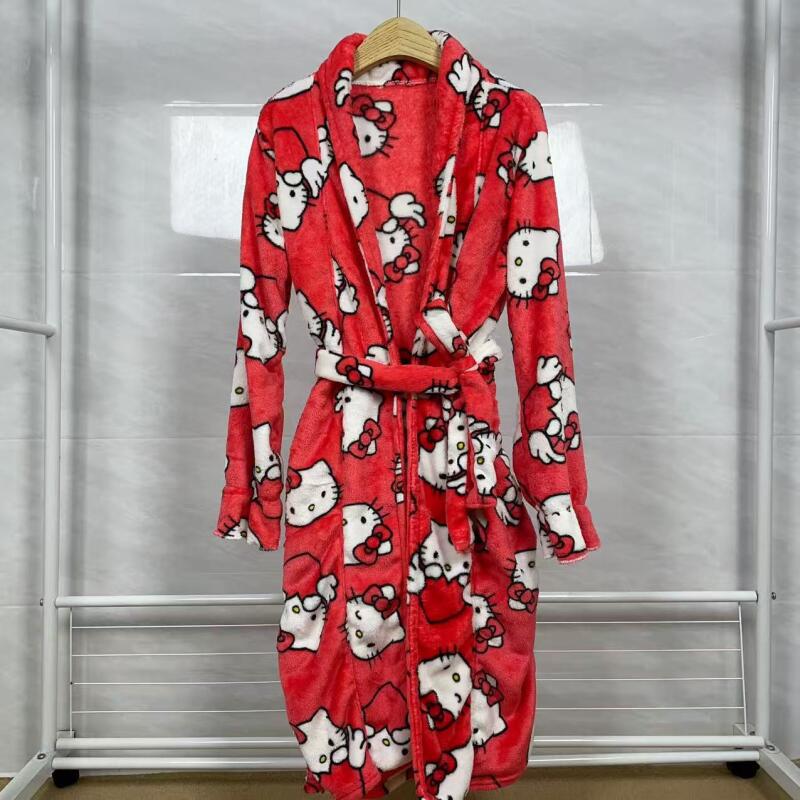 Baju Tidur Hello Kitty Jubah M - Summer Clothing ulasan dan harga
