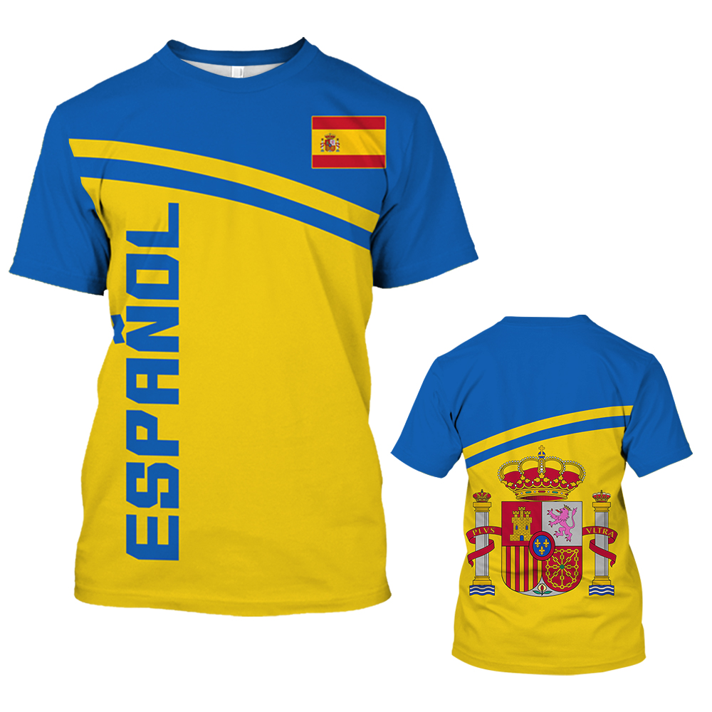 Kaus Vintage Spanyol untuk pri - Summer Clothing In Spanish ulasan dan harga