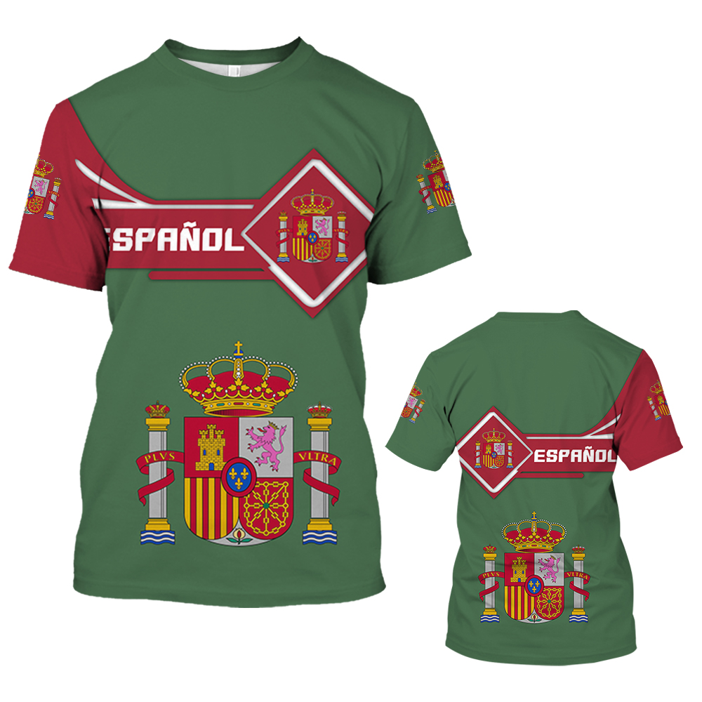 Kaus Vintage Spanyol untuk pri - Summer Clothing In Spanish ulasan dan harga