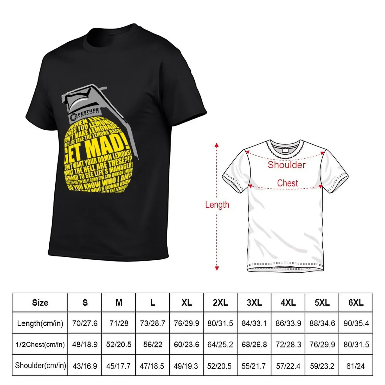 Portal 2 Cave Johnson T-Shirt  - Summer Clothing Quotes ulasan dan harga