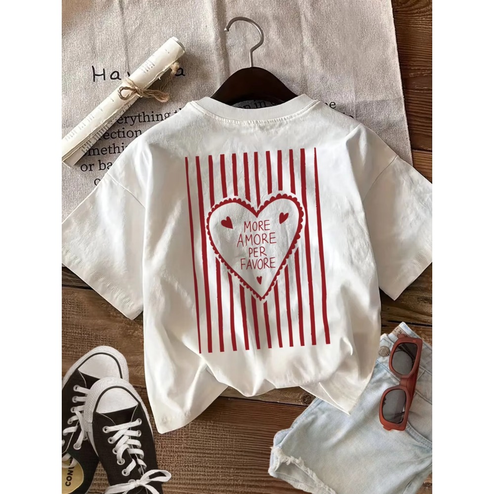 More Amor Por Favor Kaos Katun - Summer Clothing In Spanish ulasan dan harga