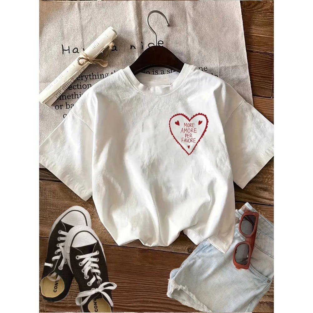 More Amor Por Favor Kaos Katun - Summer Clothing In Spanish ulasan dan harga