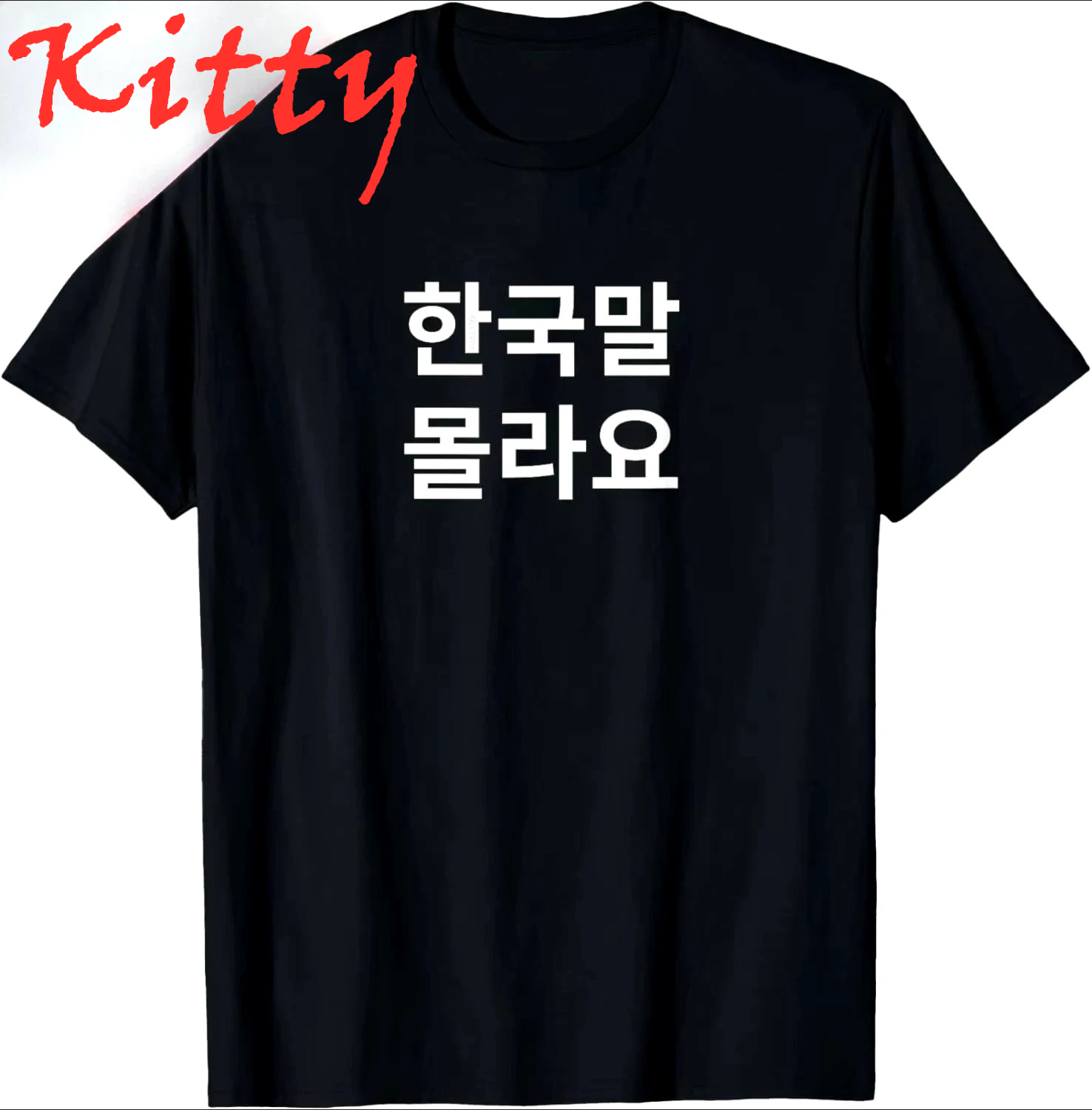 Kaus Wanita Kata-kata Hangul K - Summer Clothing Words ulasan dan harga