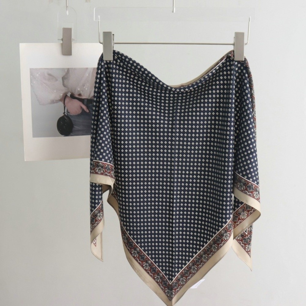Syal Satin Wanita Baru Syal Re - Summer Clothing Wraps ulasan dan harga