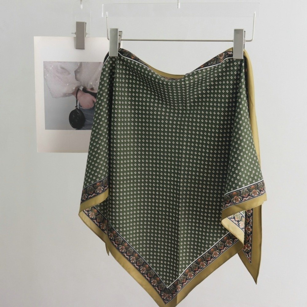 Syal Satin Wanita Baru Syal Re - Summer Clothing Wraps ulasan dan harga
