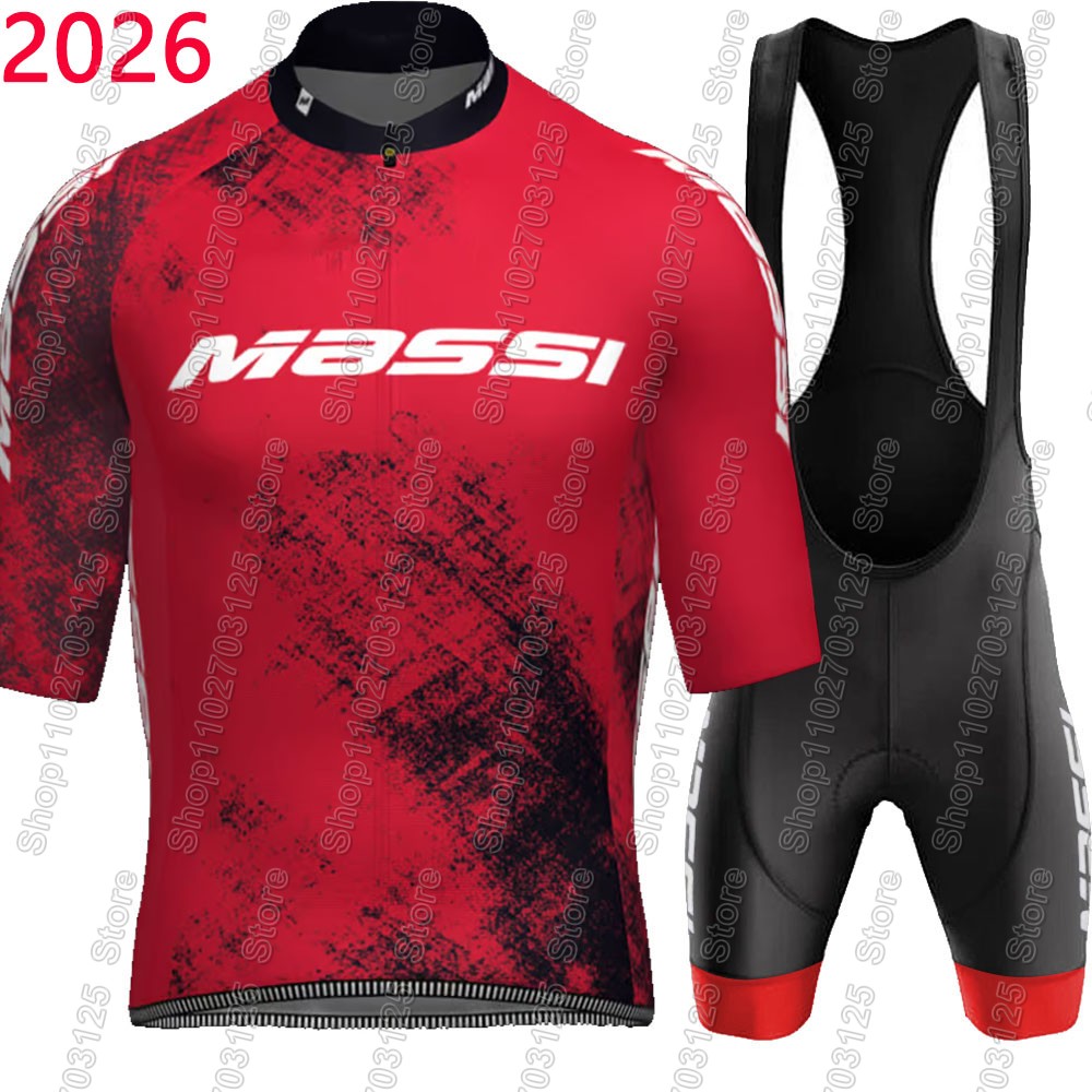 Set Jersey Bersepeda Tim Massi - Summer Clothing In Spanish ulasan dan harga