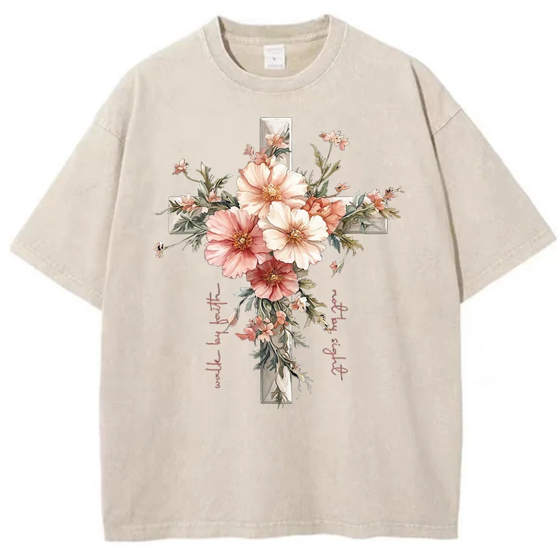 Kemeja Kristen Bunga Yesus Kau - Summer Clothing Quotes ulasan dan harga