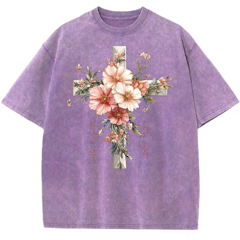 Kemeja Kristen Bunga Yesus Kau - Summer Clothing Quotes ulasan dan harga