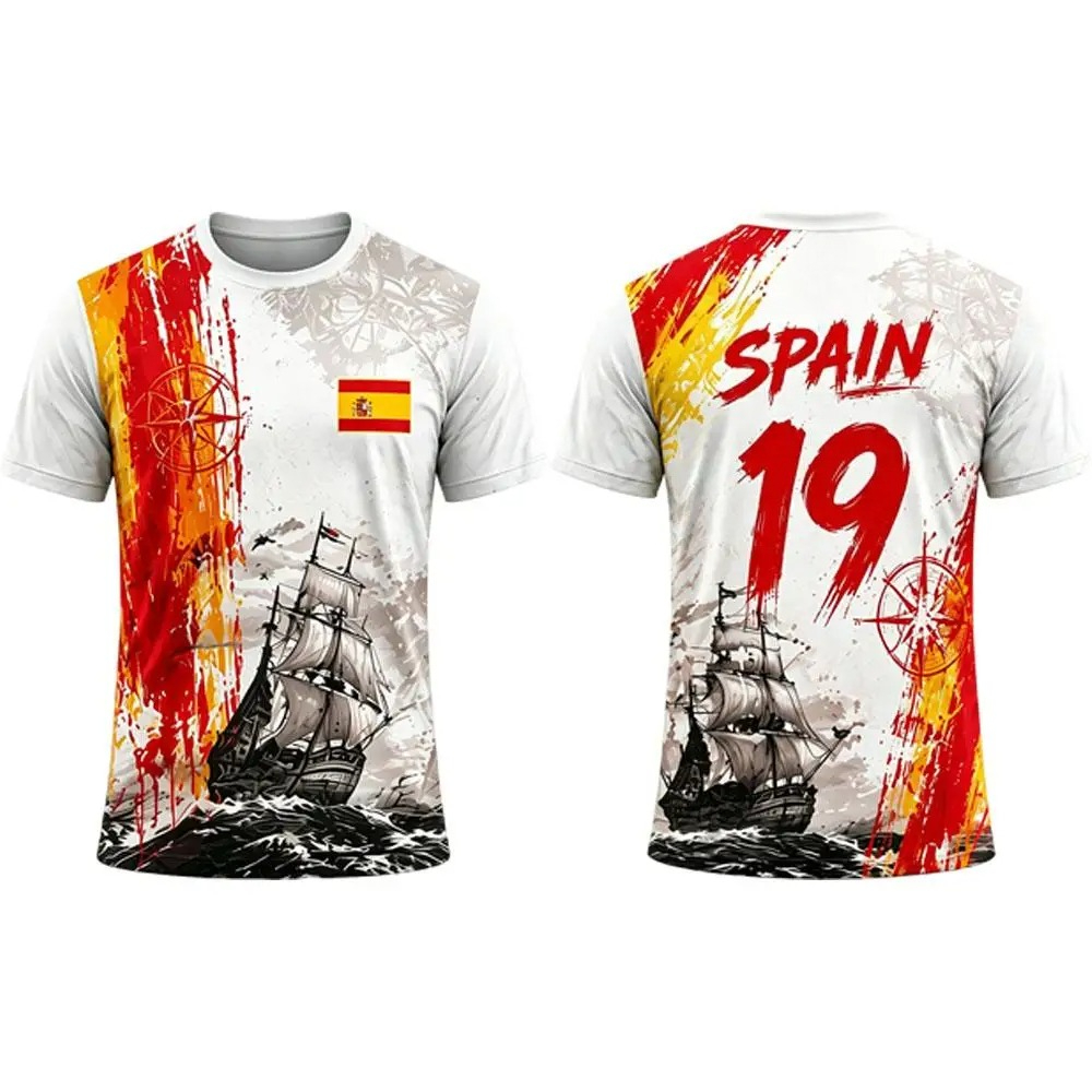 Kaos Olahraga Pria Gaya Baru 2 - Summer Clothing In Spanish ulasan dan harga