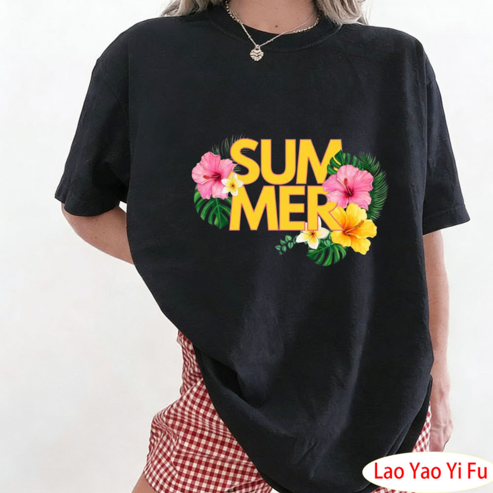 Kaus Bunga Tropis Musim Panas  - Summer Clothing Resort ulasan dan harga